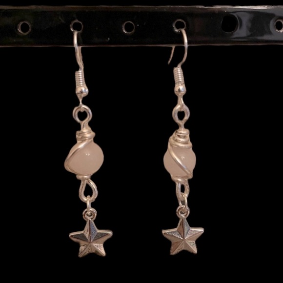 Jewelry - 3/9/23*** - 3 for $21 roast quartz beaded star earrings